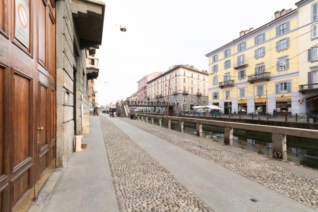 Studio Alzaia 54 Navigli Milánó Kültér fotó